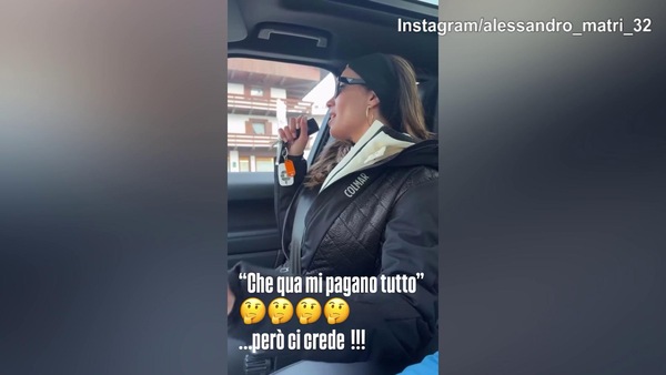 Federica Nargi, che prova canora! E' partito Sanremo...con anticipo