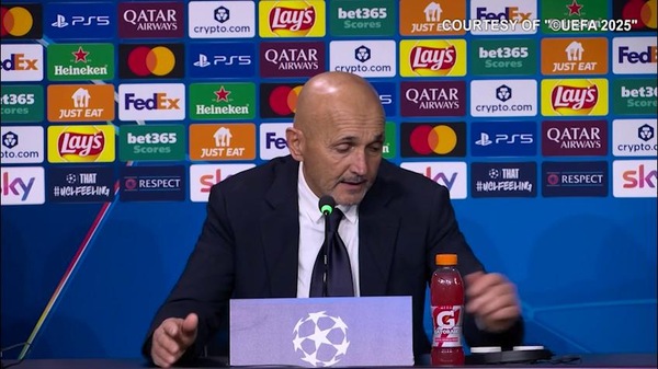 Spalletti: "La vittoria potrebbe metterci un po' più di tranquillità, grazie tifosi"