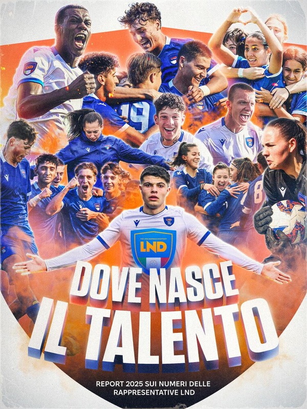La Lnd dà i numeri dello scouting: dalle rappresentative 2024/2025 uno su tre tra i professionisti