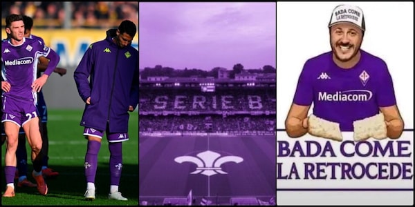 "Verso la B e oltre", "bada come la retrocede": il web inferisce sulla crisi della Fiorentina