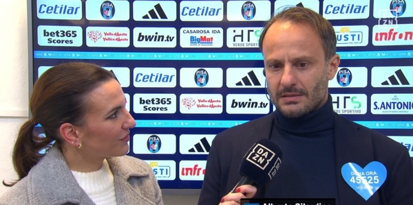 "Grande Pisa contro la Juve ma la classifica non ci fa felici"