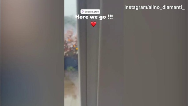 A Bologna nevica, Diamanti riprende il panorama imbiancato