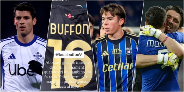 "Quando eri bambino...": Morata-Buffon jr, lo scambio di maglia che racconta la storia Juve
