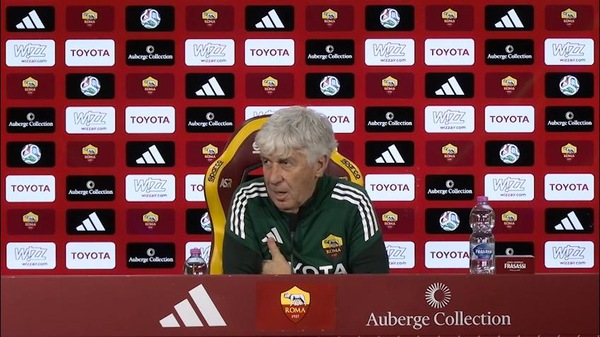 Gasperini: "Presenza della società è un grande segnale"