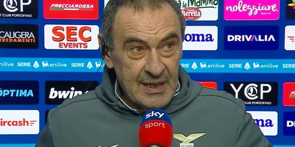 Sarri, dalla "violenza" al successo Lazio: "È difficile. Spero che la società..."