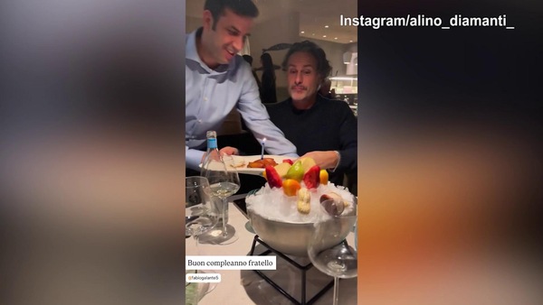 Diamanti e Galante festeggiano con...una torta