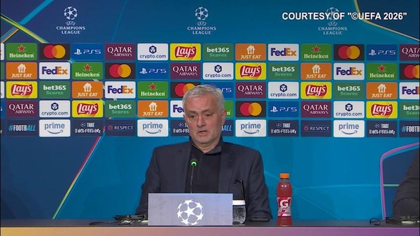Mourinho su Spalletti: "Grande rispetto per lui"
