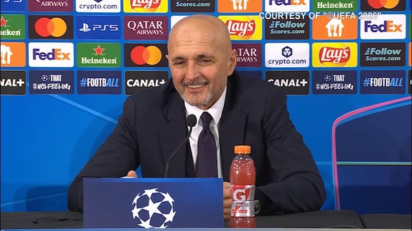 Spalletti: "Conte? Pensavo fosse intelligenza artificiale"