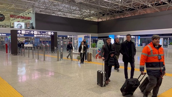 Roma, Zaragoza è sbarcato nella capitale