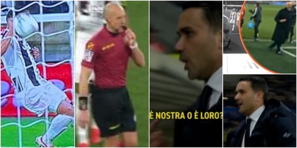 “Ma è nostra o è loro?”: Palladino, la reazione dice tutto: Abisso al Var inventa il rigore