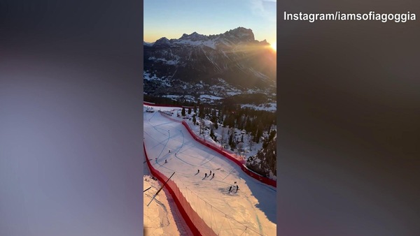 Emozionante messaggio di Sofia Goggia: "Cara Cortina.."
