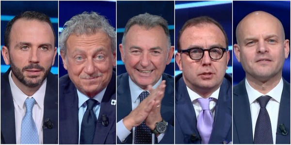 "Una barzelletta". "Juve settima? Va bene se...", a Pressing analisi e follia: "Guida il migliore"