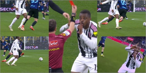 Bastoni simulatore, Inter-Juve falsata: ci casca solo La Penna e il VAR muto, altra regola folle