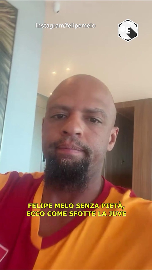 Felipe Melo senza pietà, ecco come sfotte la Juve