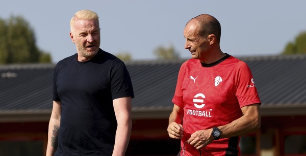 È un Milan a due teste: Furlani-Tare, stessa causa ma pensieri diversi per accontentare Allegri