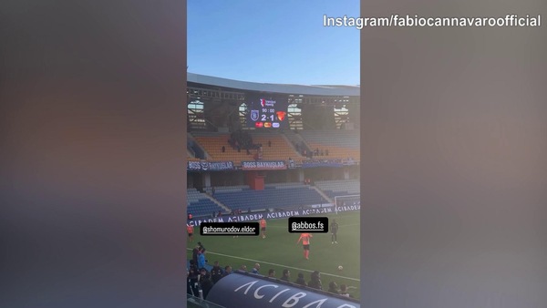 Shomurodov, il ct Cannavaro osserva le mosse in campo dell'ex Roma
