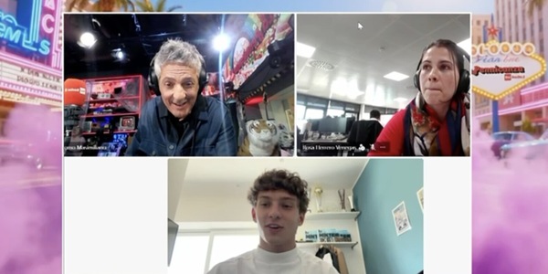 Fiorello e Antonelli scherzano: "Il mio rovescio? Male male. Sinner, bisogna vedere se ci entra..."