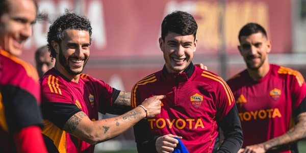 Roma, Soulé si allena in gruppo: Gasperini sorride. Cosa filtra verso il big match contro l'Inter