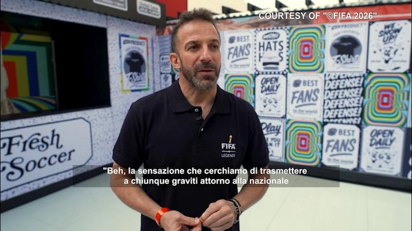 Del Piero spinge l'Italia: "Niente paura"