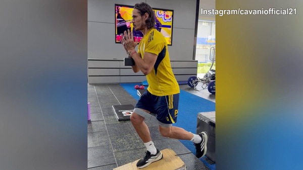Cavani, ecco come procede il recupero dall'infortunio