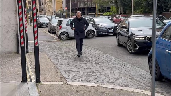 Figc, l'arrivo di Gravina all'Assemblea straordinaria