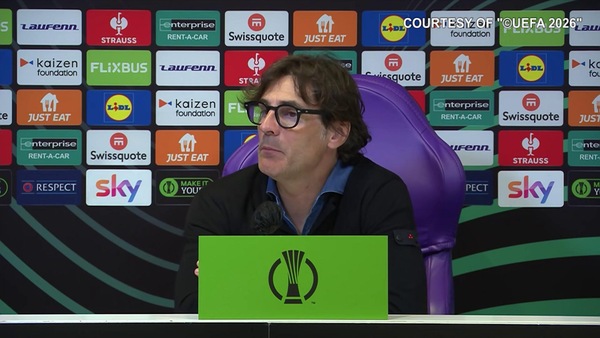 Vanoli: "Stasera siamo stati noi gli inglesi, grazie ai tifosi"
