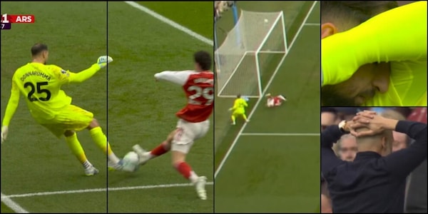 Donnarumma, papera clamorosa in City-Arsenal! La reazione di Guardiola dice tutto