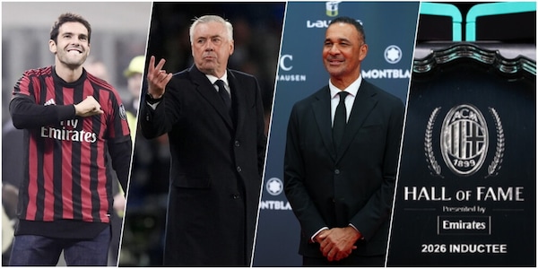 Ancelotti, Kakà e Gullit nella Hall of Fame 2026: la premiazione pre Milan-Juve