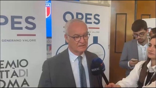 Ranieri: "Valori da portare avanti nel calcio? La lealtà"
