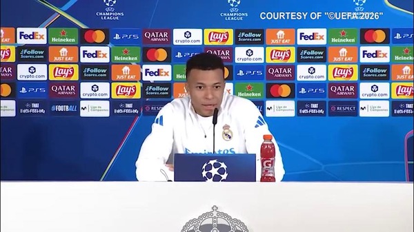 Real Madrid, lesione muscolare per Mbappé