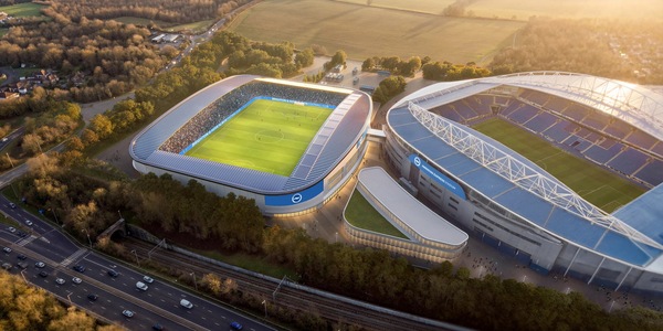 È del Brighton il primo stadio femminile in Europa: fasciatoi, aree per allattamento e passeggini