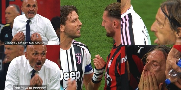 Spalletti show, resa dei conti Locatelli-Rabiot, Modric dalla linguaccia d'onore al ko: dietro Milan-Juve