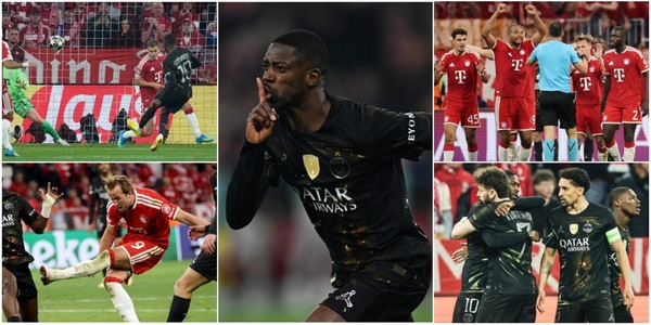 Al PSG basta Dembele per volare in finale! Kane la pareggia ma non basta, furia Bayern contro Pinheiro