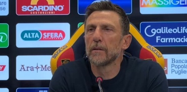 Di Francesco, Lecce-Juve da Champions: "Ho ricevuto messaggi da Roma ma non serve neanche che…"