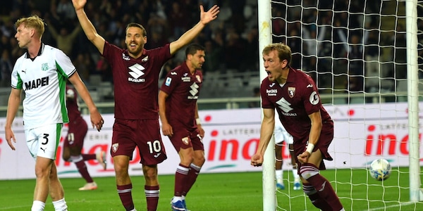 Il Torino vince in rimonta trascinato da Simeone e Pedersen: Thorstvedt illude Grosso, Sassuolo ko