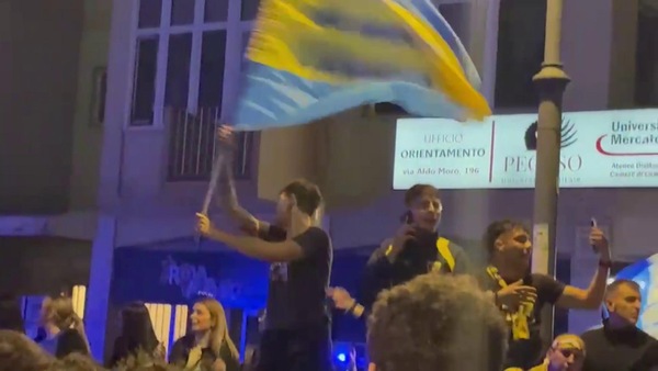 Frosinone in Serie A, grande festa in città