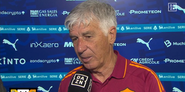 Gasperini irride Cuesta sulle scelte arbitrali pro Roma: "Come dice lui, lo vedono in tutta Italia"