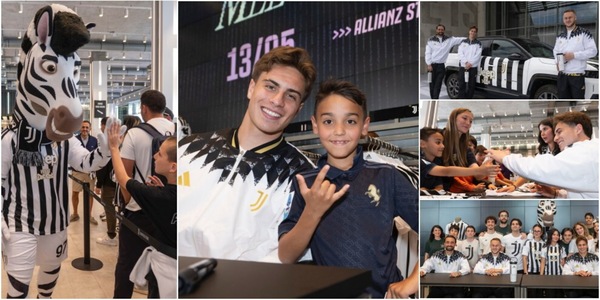Juve, la nuova maglia si presenta col 10: Yildiz ruba la scena al Meet&Greet