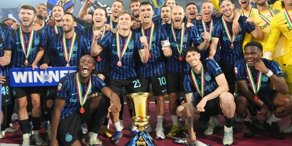 Due regali Lazio e la Coppa Italia è dell'Inter: Chivu, doppietta con lo Scudetto