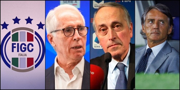 Malagò contro Abete, presidenza Figc e questione ct Italia: rispunta Mancini