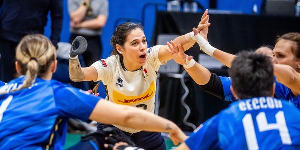 Le azzurre del sitting volley in campo per la Golden Nations League