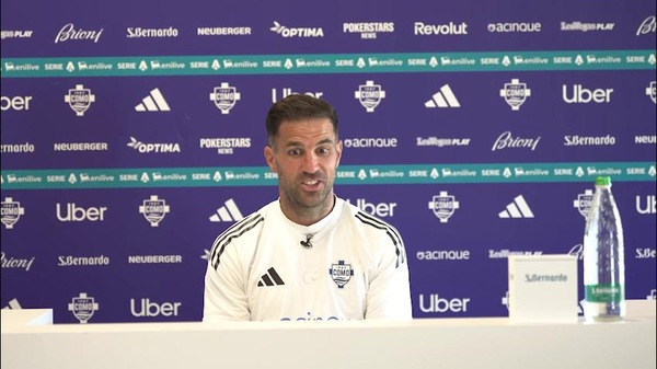 Fabregas: "Como, che opportunità che abbiamo. Su Strefezza..."