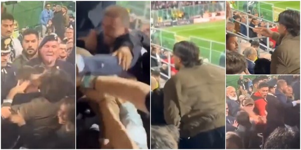 Palermo-Catanzaro shock, rissa tra dirigenti e tifosi! La surreale scena al Barbera