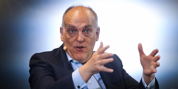 "Volevano influenzare le designazioni ma...", Tebas risponde a Florentino: "È una Superlega lenta"