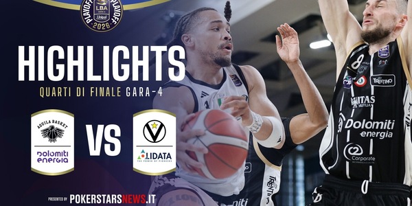 Dolomiti Energia Trentino - Virtus Olidata Bologna | PokerstarsNews Highlights Serie A Unipol 2025/2026