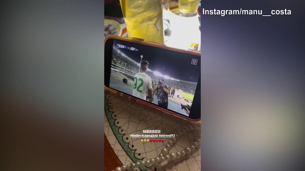 Le lacrime di Ludovica Pagani per il gol di El Shaarawy