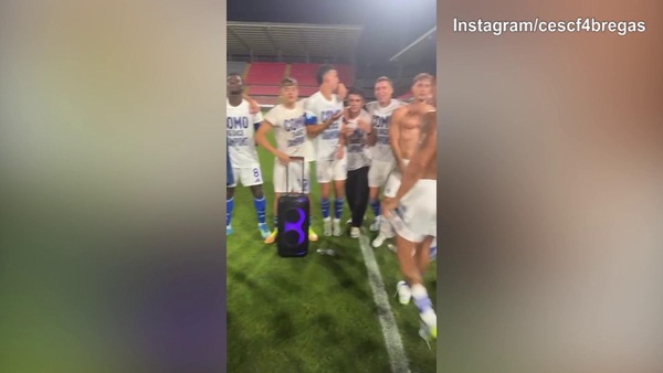 Como, la grande festa di Fabregas e la squadra per la Champions League