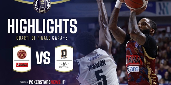 Umana Reyer Venezia - Bertram Derthona Tortona | PokerstarsNews Highlights Serie A Unipol 2025/2026