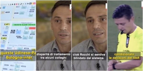 “I cornetti al miele al posto degli arbitri graditi all’Inter”: bufera Report, servizio censurato