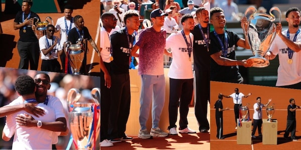 Dembélé, Doué e compagni al Roland Garros con le due Champions: c'è anche Cobolli con i campioni del Psg!